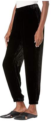 eileen fisher velvet slouchy pants