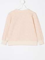 Thumbnail for your product : Tiny Cottons grid print sweatshirt