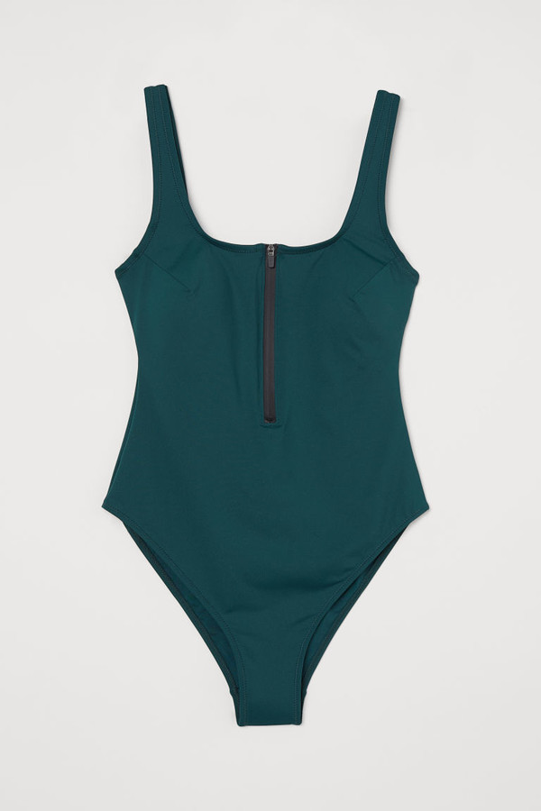 one piece swimwear with padded cups