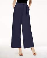 Thumbnail for your product : Macy's The Edit By Seventeen Juniors' Belted Crepe Wide-Leg Pants, Created for