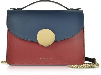 navy satchel bag