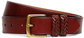 Thumbnail for your product : Brooks Brothers Belt with Braided Keeper Detail
