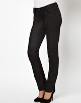 Thumbnail for your product : Esprit Coated Waxed Jean - Black