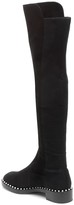 Thumbnail for your product : Stuart Weitzman 5050 Suede Over-The-Knee Boots
