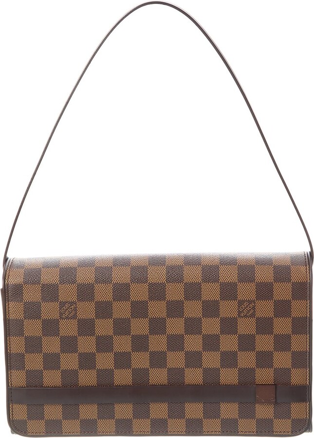 Louis Vuitton 2001 Pre-owned Mini Damier Ebene Tribeca Shoulder Bag