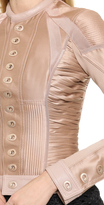 Thumbnail for your product : DSQUARED2 Ruched Jacket with Hardware