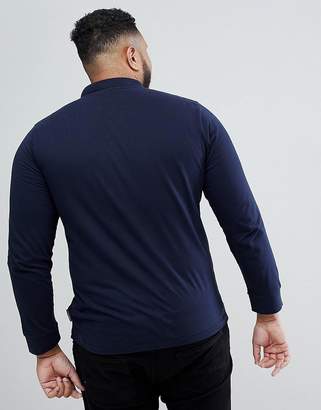 French Connection PLUS Long Sleeve Polo Shirt