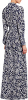 Thumbnail for your product : Diane von Furstenberg Amina printed silk-crepe maxi dress