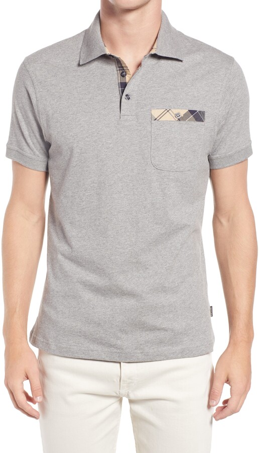 double chest pocket polo