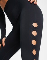 Thumbnail for your product : HIIT legging with cut out in black