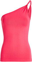Thumbnail for your product : Helmut Lang One-Shoulder Twist Front Tank