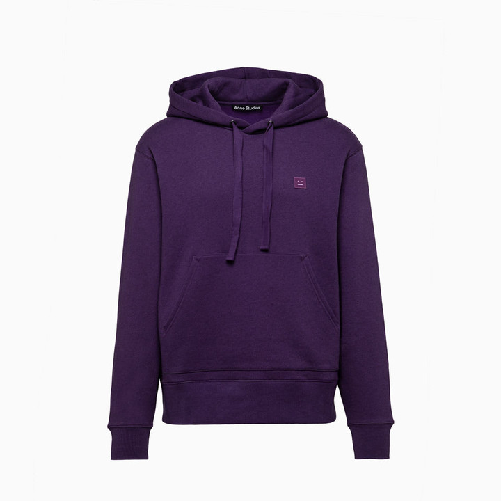 acne studios purple sweatshirt
