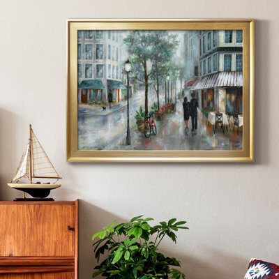 Red Barrel Studio Out To Dinner Premium Framed Canvas - Ready To Hang