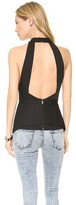 Thumbnail for your product : BCBGMAXAZRIA Remmie Cutout Halter Top