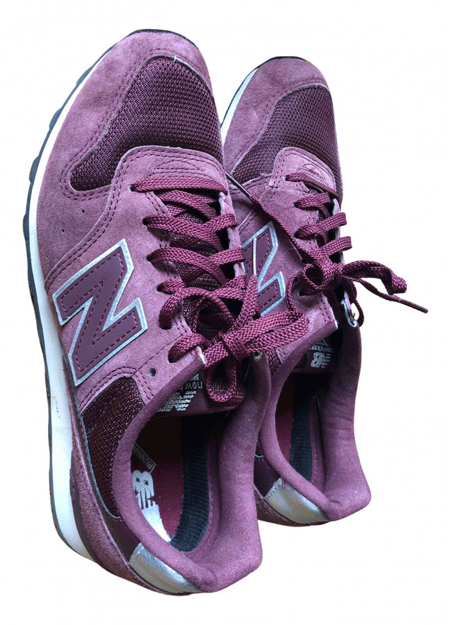 new balance womens purple trainers