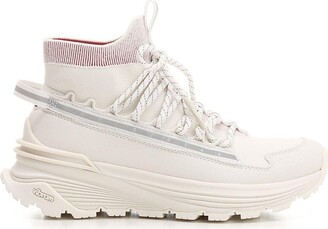 MONCLER☆MONTE RUNNER スニーカー LADIES Moncler Monte Runner lace-up Sneakers | Silver | FARFETCH