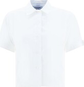 Short-Sleeved Button-Up Shirt 