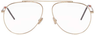 Christian Dior Gold Dior0221 Glasses