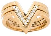 Thumbnail for your product : Rebecca Minkoff V Stack Ring