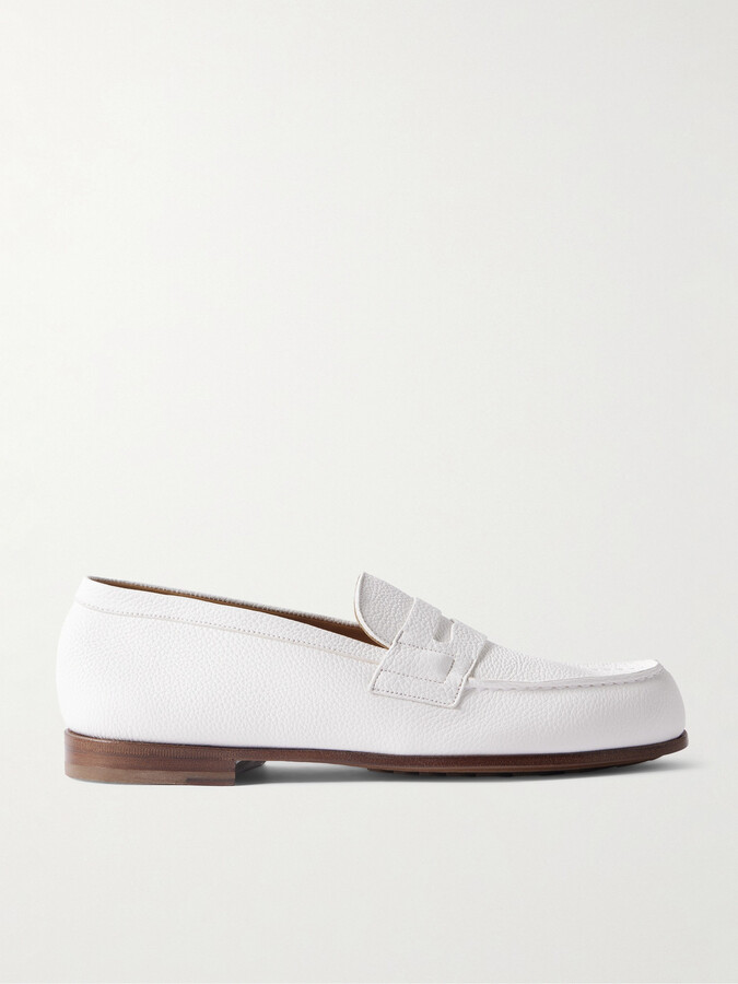 JM WESTON Le Moc Full-Grain Leather Penny Loafers