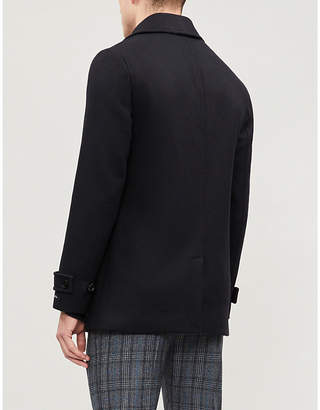 Ted Baker Grilld double-breasted wool-blend coat