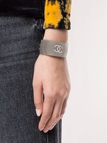Thumbnail for your product : Chanel Pre Owned 1996 CC mesh panel bracelet