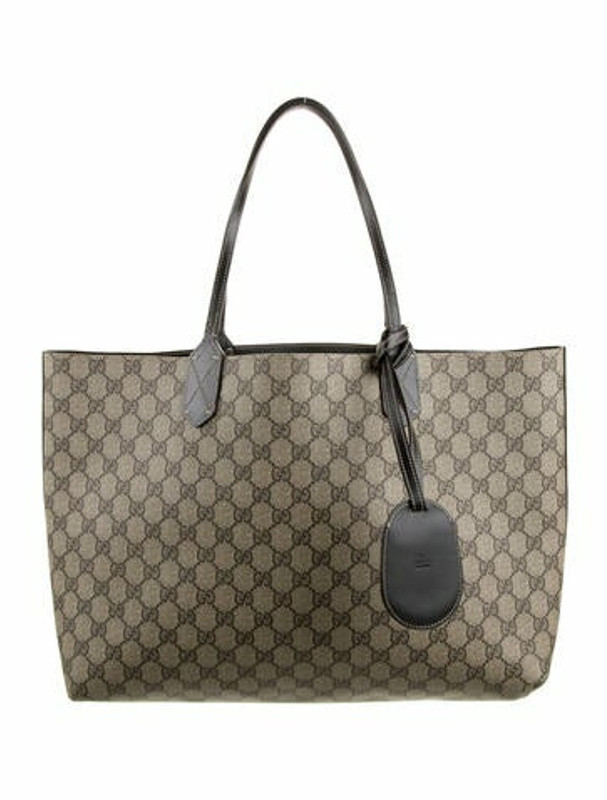 gucci turnaround reversible leather tote