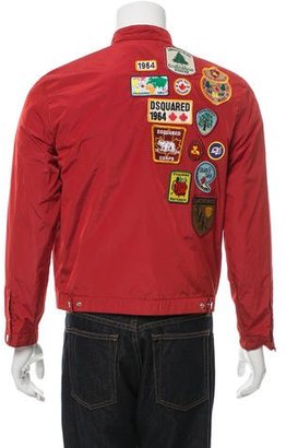 DSQUARED2 Embellished Zip-Front Jacket