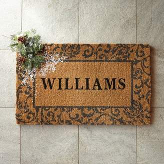 Williams-Sonoma Williams Sonoma Holiday Scroll Doormat