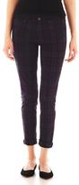 Thumbnail for your product : JCPenney jcp Perfect Fit Plaid Skinny Jeans