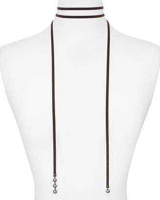 Nadri Embellished Wrap Choker Necklace, 60"