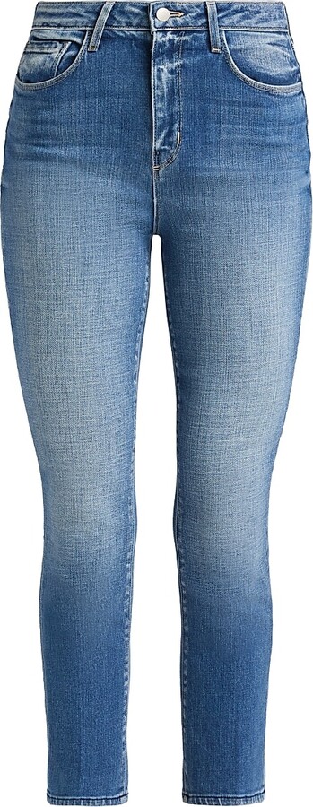 L'Agence Women's Celestia Ultra High-Rise Slim Jeans - Hayward - Size 24