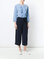 Thumbnail for your product : Max Mara Studio ruffled wide jumpsuit