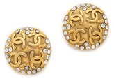 Thumbnail for your product : WGACA What Goes Around Comes Around Vintage Chanel CC Stone Earrings