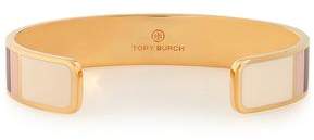 Tory Burch Gold-Tone Enamel Cuff