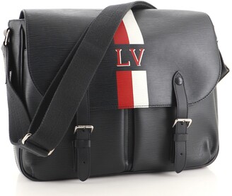 Louis Vuitton Christopher Messenger Bag Limited Edition Stripes Epi Leather  - ShopStyle