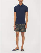 Thumbnail for your product : Valentino Camouflage-print swim shorts