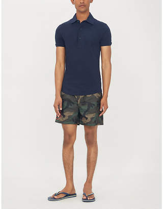 Valentino Camouflage-print swim shorts