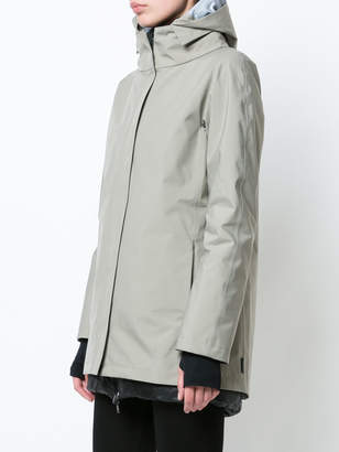 Herno padded lining hooded coat