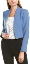 Thumbnail for your product : Twin-Set Twinset Cropped Wool-Blend Jacket