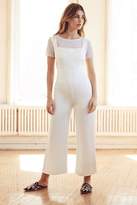 Thumbnail for your product : Silence & Noise Silence + Noise Satin Straight-Neck Jumpsuit