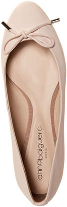 Anna Baiguera Light Pink Leather Ballet Flats