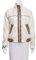 Thumbnail for your product : Hogan Contrast-Paneled Zip Up Jacket w/ Tags