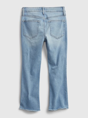 Gap Kids High-Rise Ankle Flare Jeans with Stretch
