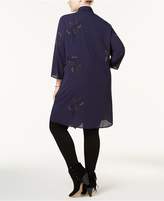 Thumbnail for your product : Melissa McCarthy Trendy Plus Size Printed Kimono