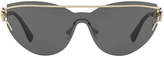 Thumbnail for your product : Versace Rimless Cat-Eye Open-Temple Sunglasses