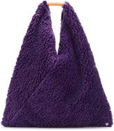 Thumbnail for your product : MM6 MAISON MARGIELA faux-shearling tote bag