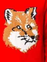Thumbnail for your product : MAISON KITSUNÉ fox pattern jumper