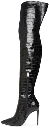Steve madden vava black crocodile Clearance