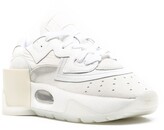 Thumbnail for your product : MM6 MAISON MARGIELA Block Heel Leather Sneakers